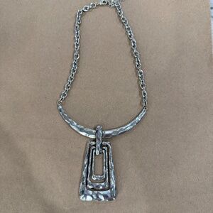 Silver Necklace Adjustable